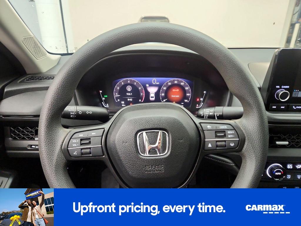 used 2023 Honda Accord car, priced at $27,998