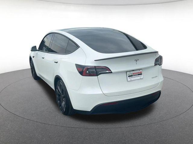 used 2025 Tesla Model Y car, priced at $44,678