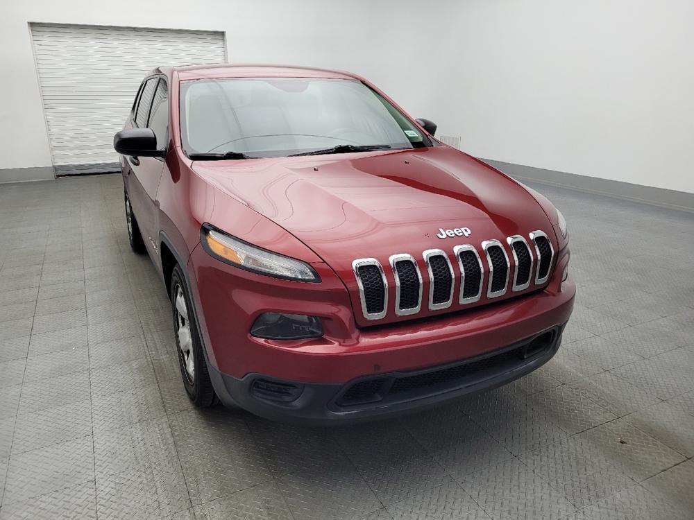 used 2017 Jeep Cherokee car, priced at $14,295