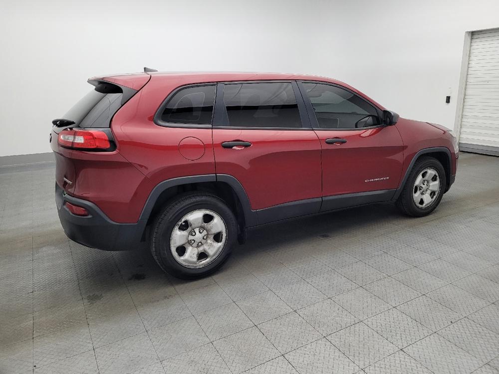 used 2017 Jeep Cherokee car, priced at $14,295