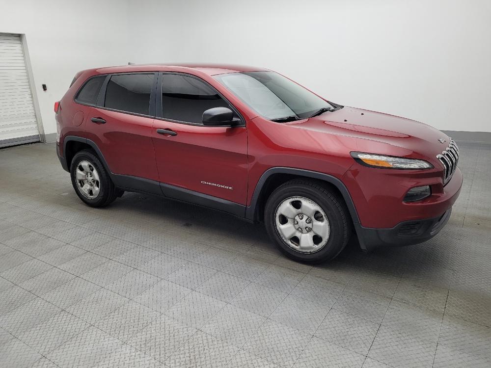 used 2017 Jeep Cherokee car, priced at $14,295