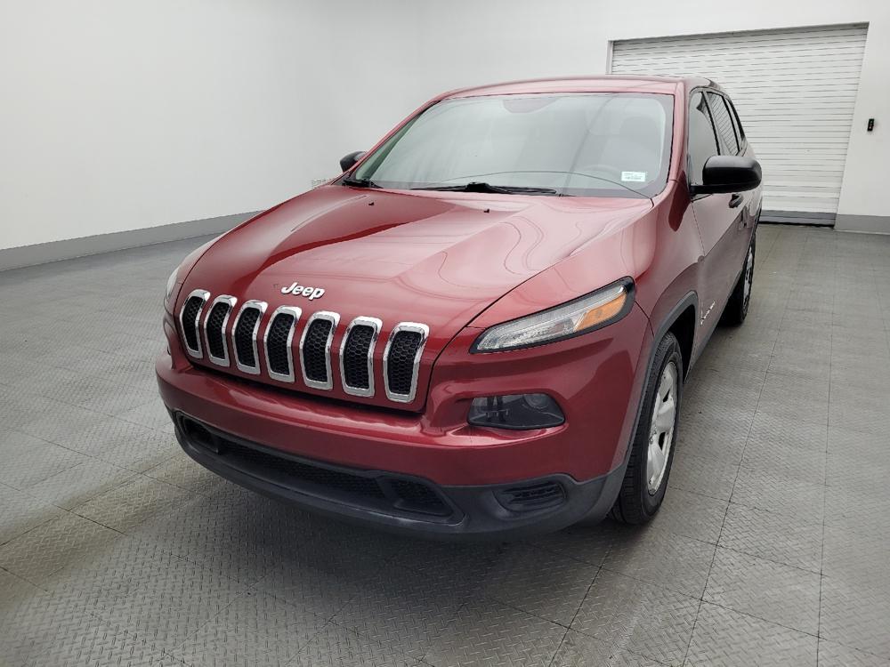 used 2017 Jeep Cherokee car, priced at $14,295