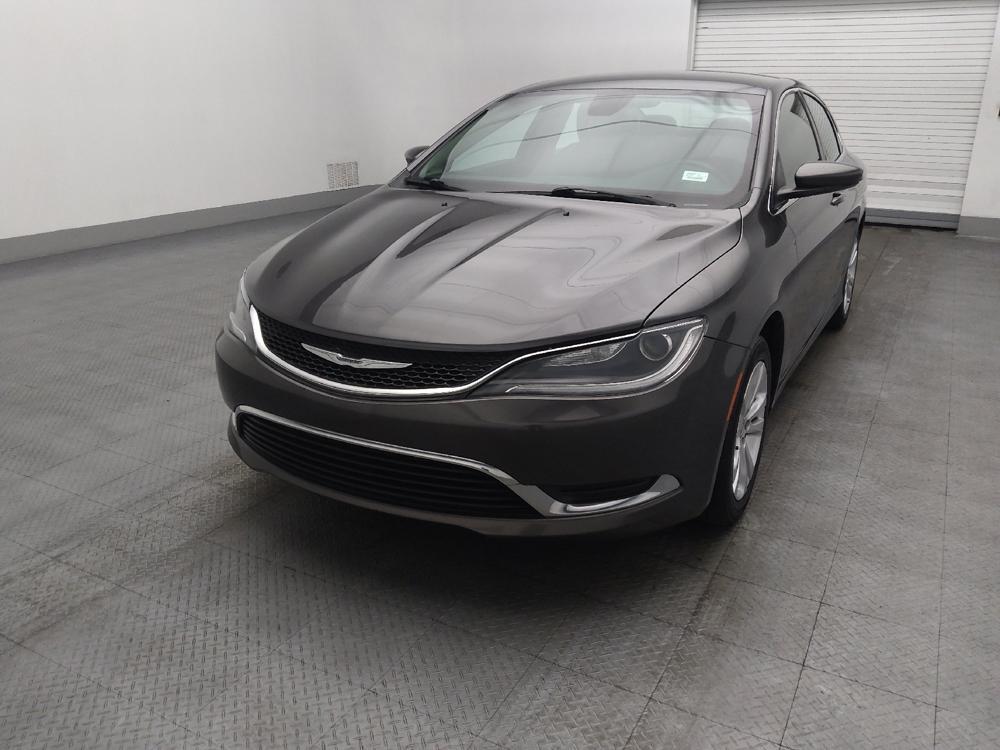 used 2016 Chrysler 200 car, priced at $15,895