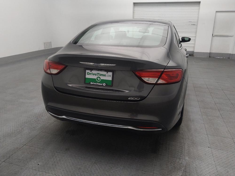 used 2016 Chrysler 200 car, priced at $15,895