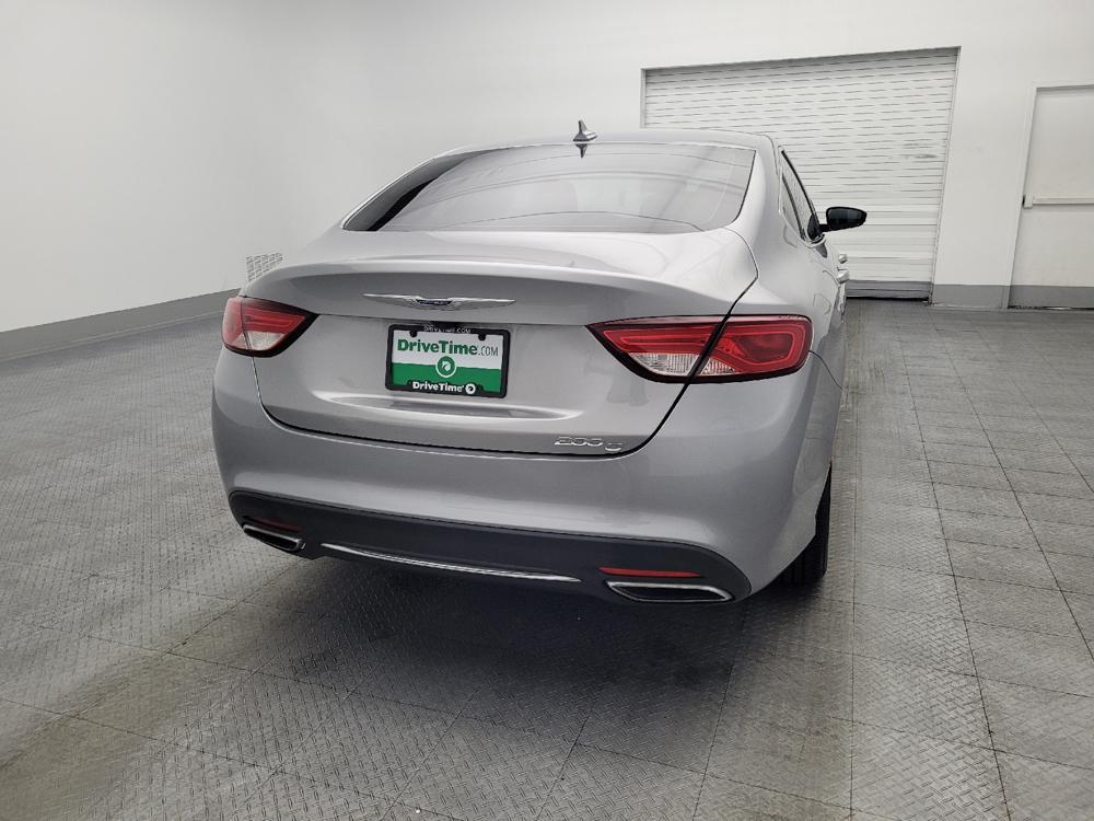 used 2015 Chrysler 200 car, priced at $13,995
