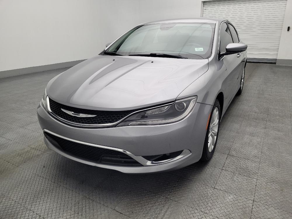 used 2015 Chrysler 200 car, priced at $13,995