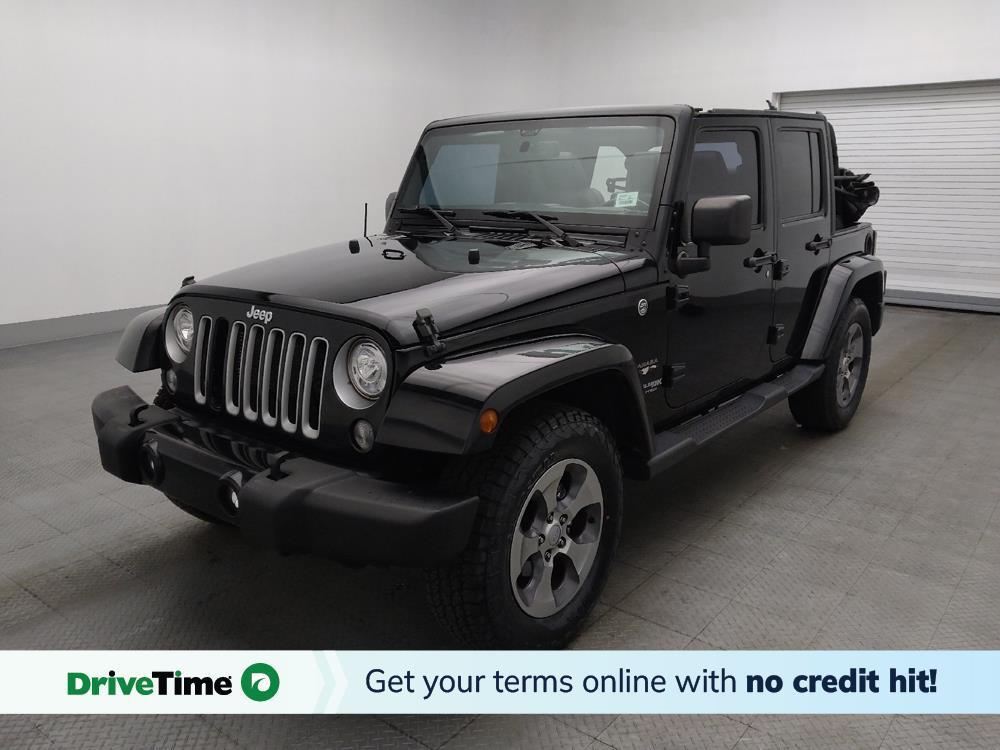 used 2018 Jeep Wrangler JK Unlimited car, priced at $21,595