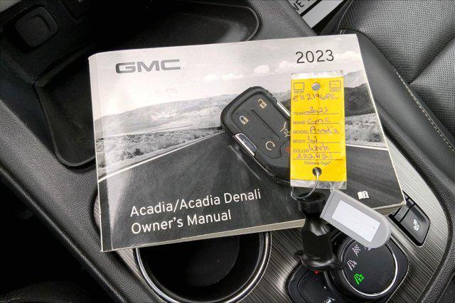 used 2023 GMC Acadia car, priced at $27,500