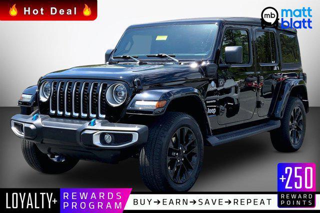 used 2023 Jeep Wrangler 4xe car, priced at $31,388