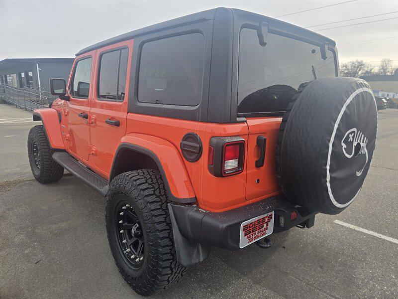 used 2020 Jeep Wrangler Unlimited car, priced at $33,999