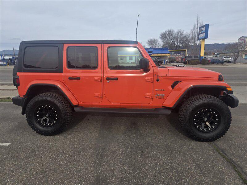 used 2020 Jeep Wrangler Unlimited car, priced at $33,999