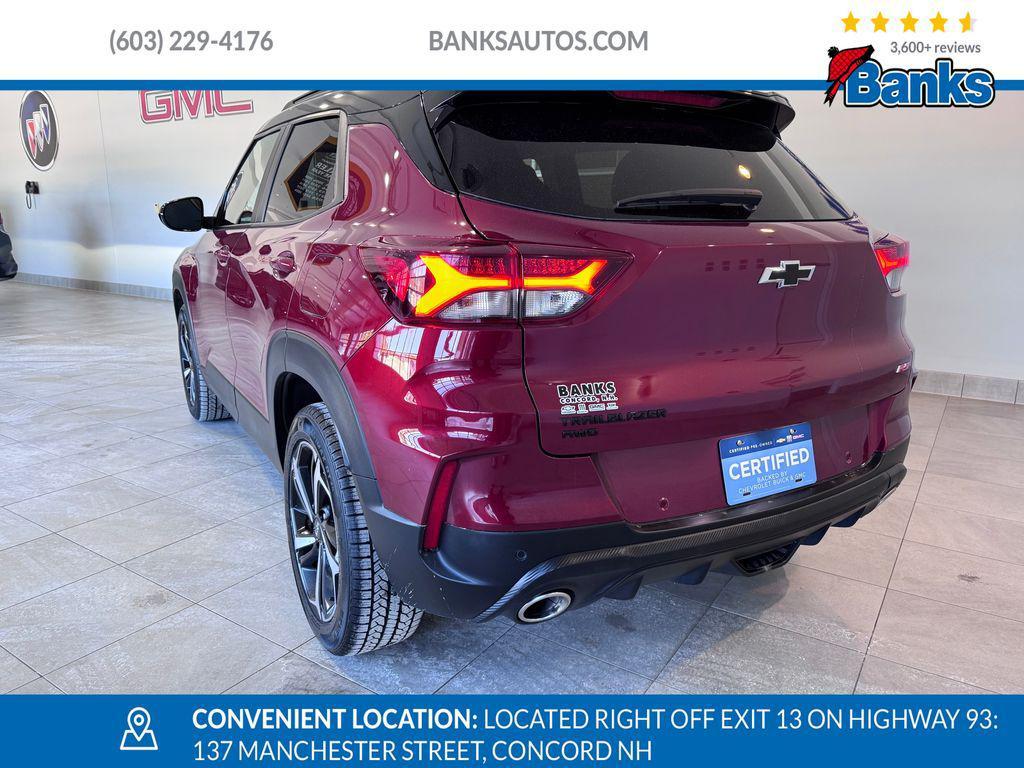used 2022 Chevrolet TrailBlazer car, priced at $23,487