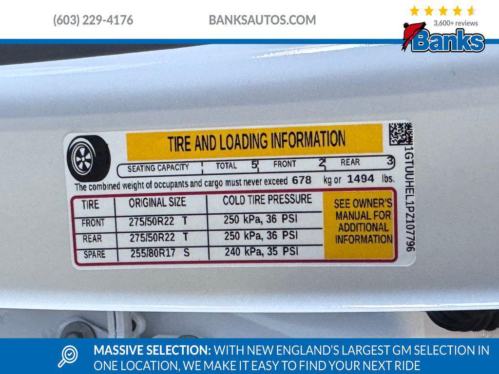 used 2023 GMC Sierra 1500 car, priced at $59,487