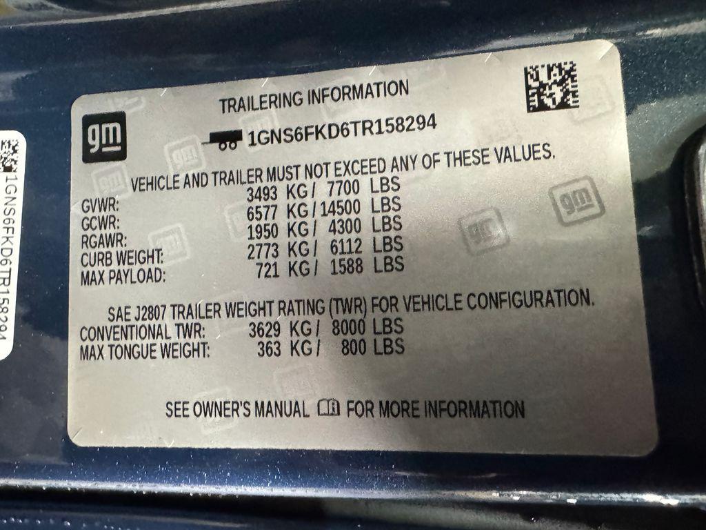 new 2026 Chevrolet Suburban car, priced at $85,985