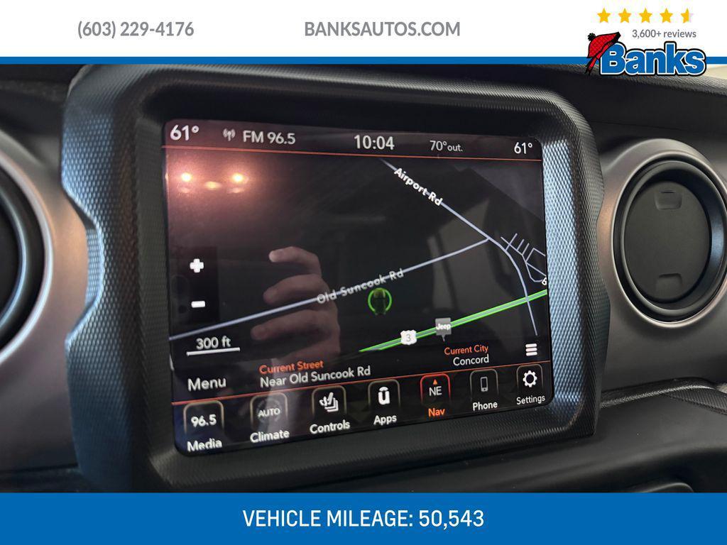 used 2021 Jeep Wrangler Unlimited car, priced at $26,487