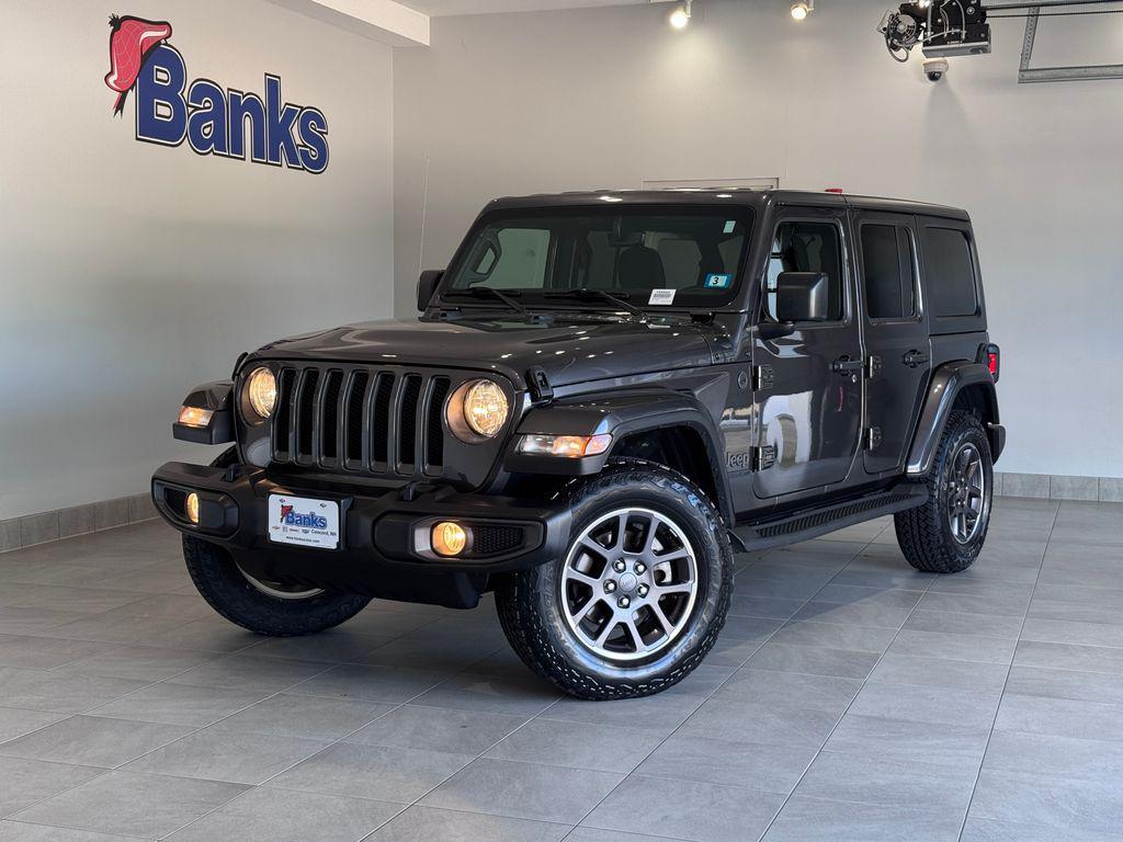 used 2021 Jeep Wrangler Unlimited car, priced at $26,487