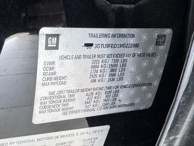 used 2021 GMC Sierra 1500 car, priced at $39,987