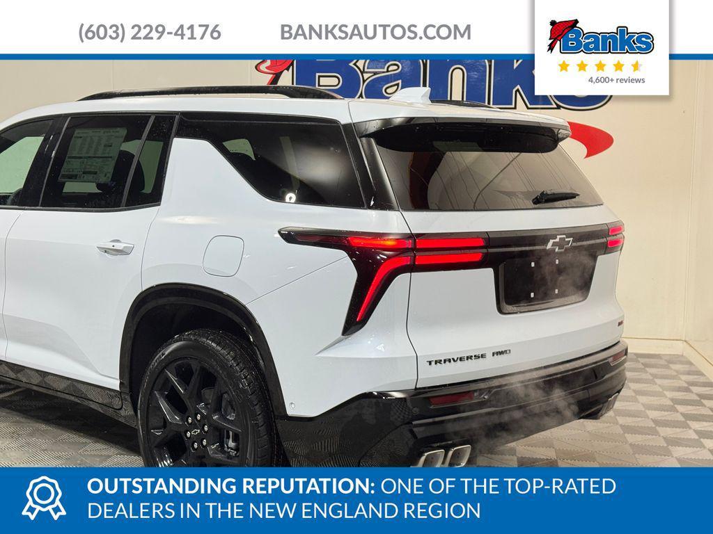 new 2026 Chevrolet Traverse car, priced at $61,890