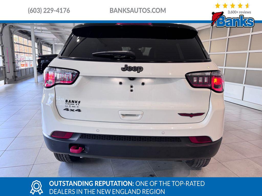 used 2023 Jeep Compass car, priced at $21,487