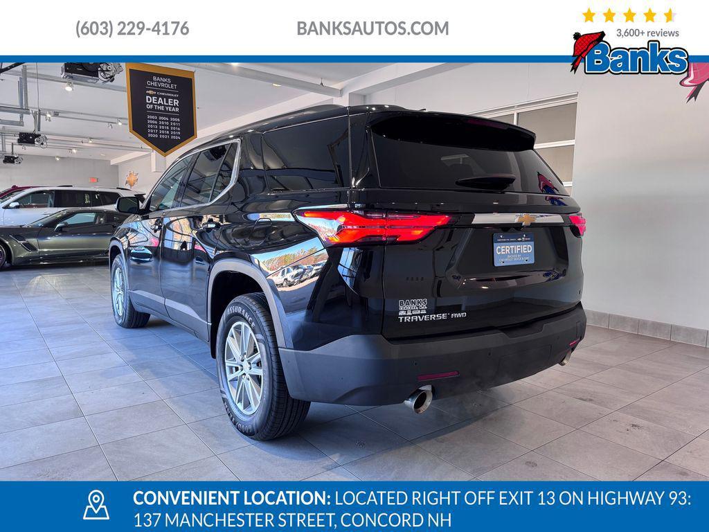used 2023 Chevrolet Traverse car, priced at $31,487