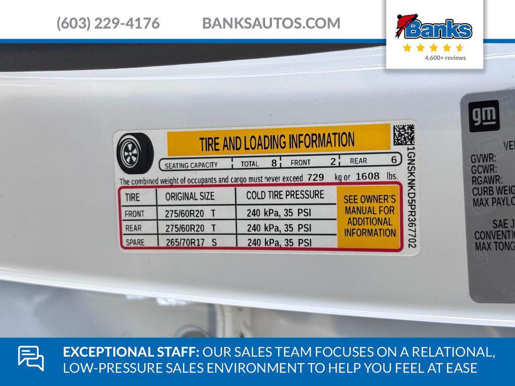 used 2023 Chevrolet Tahoe car, priced at $59,987