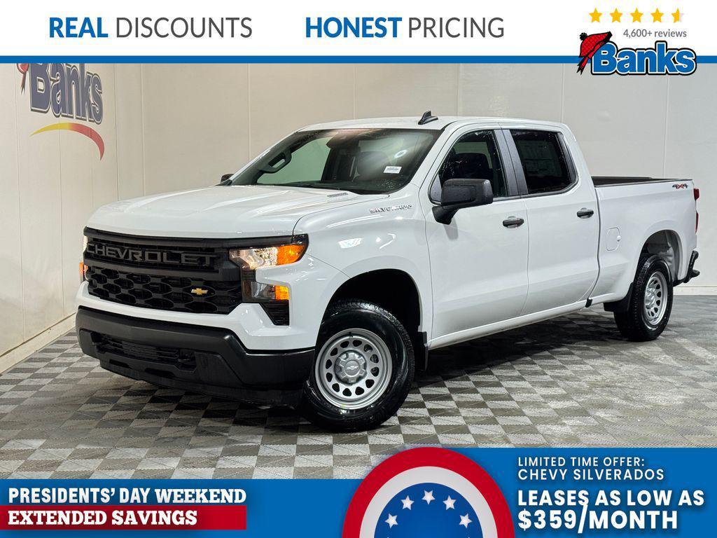 new 2026 Chevrolet Silverado 1500 car, priced at $44,205