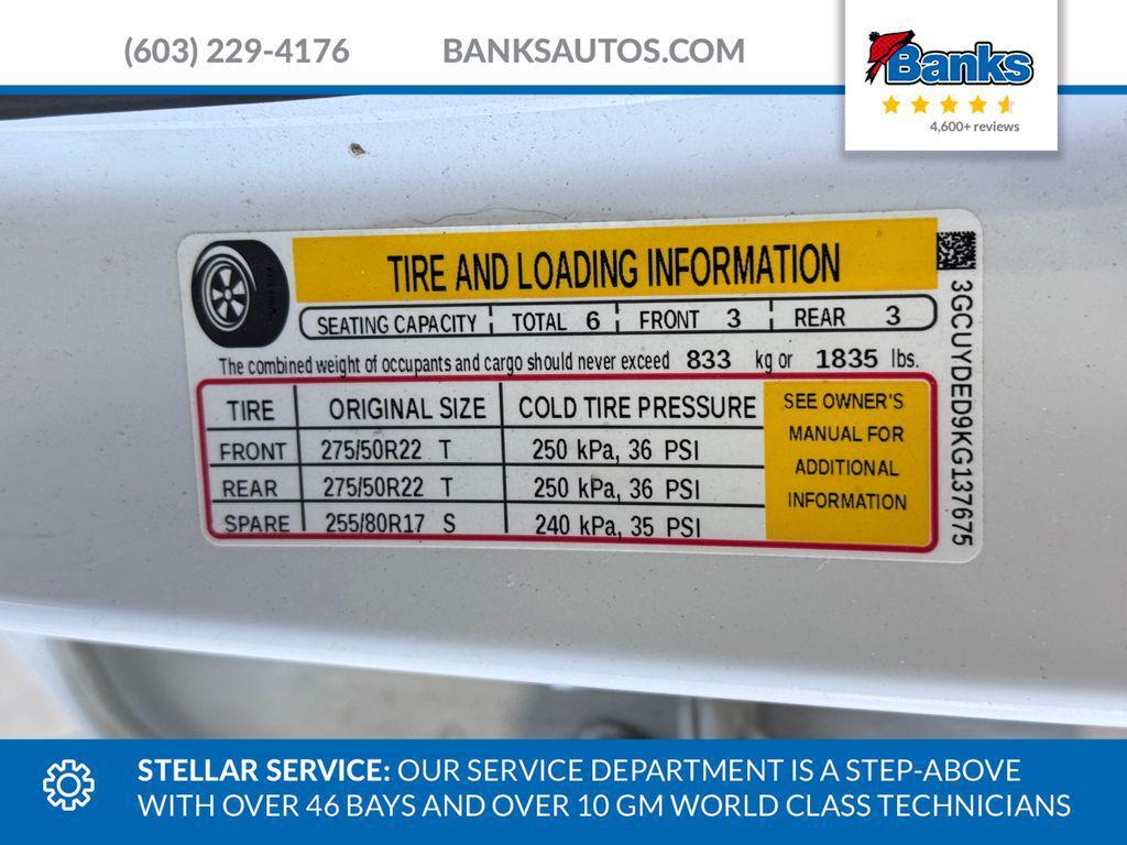 used 2019 Chevrolet Silverado 1500 car, priced at $30,986