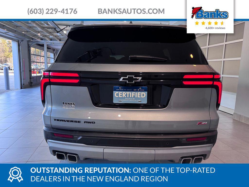 used 2025 Chevrolet Traverse car, priced at $46,487