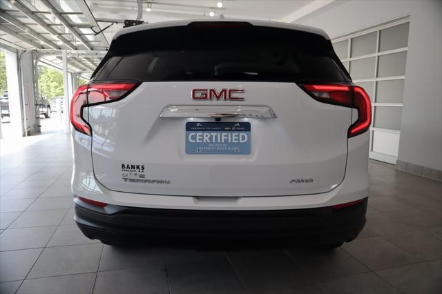 used 2021 GMC Terrain car, priced at $18,987