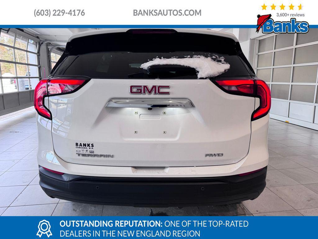 used 2021 GMC Terrain car, priced at $16,987