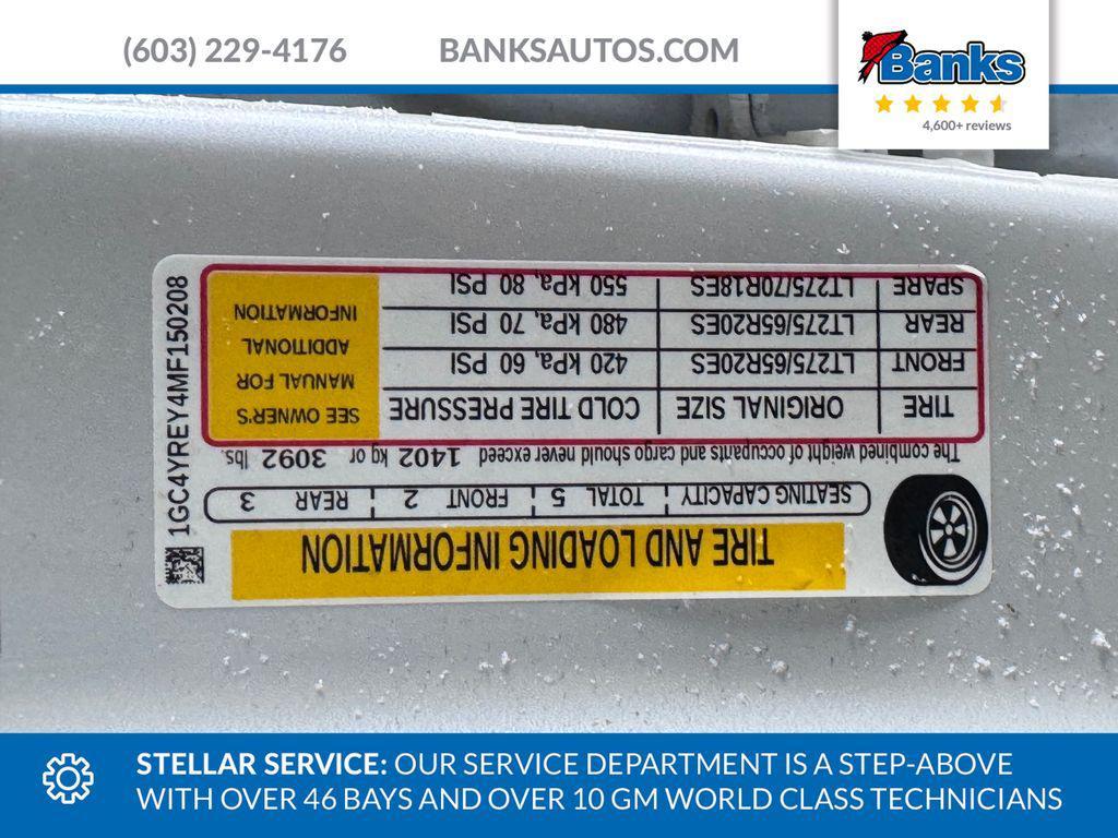 used 2021 Chevrolet Silverado 2500 car, priced at $54,487