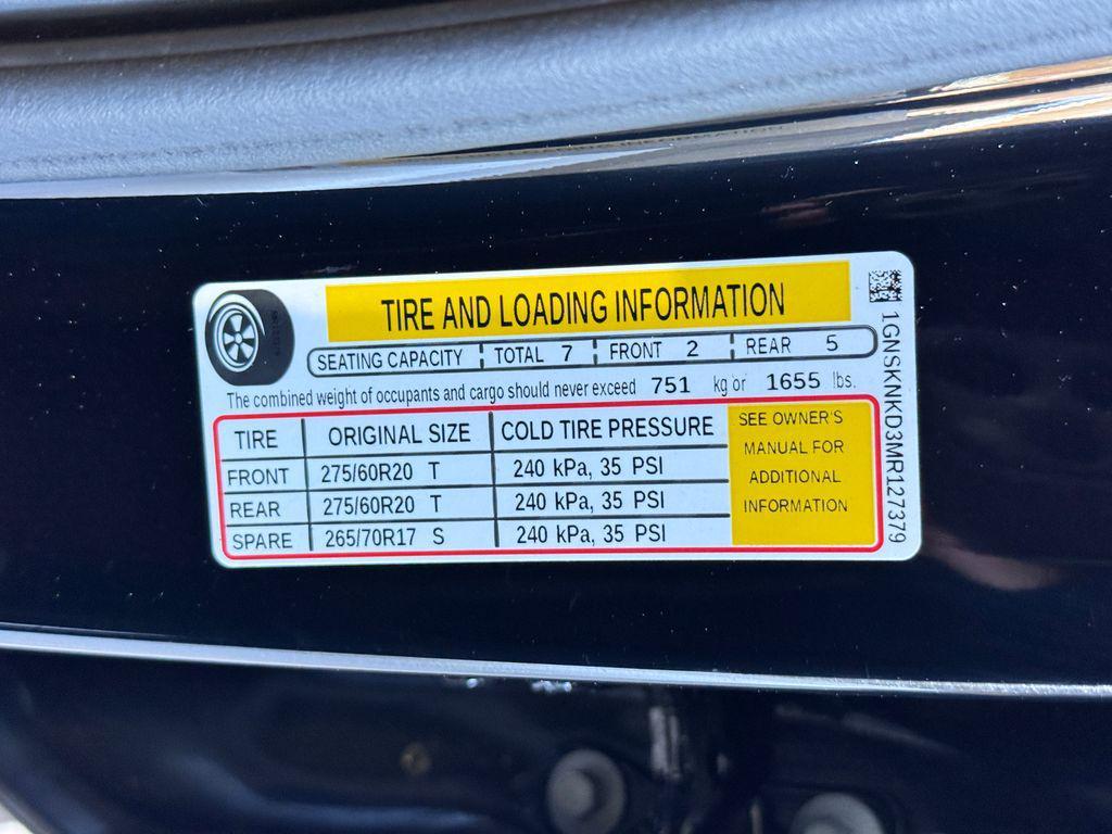 used 2021 Chevrolet Tahoe car, priced at $46,987