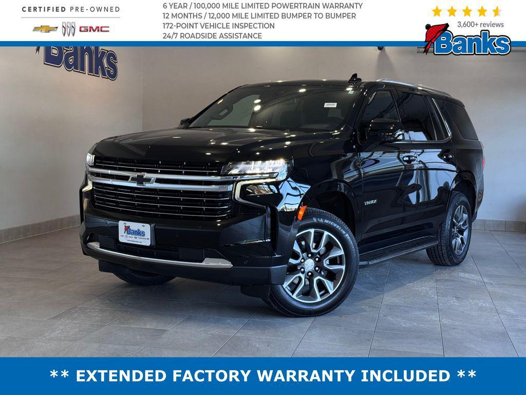 used 2021 Chevrolet Tahoe car, priced at $46,987