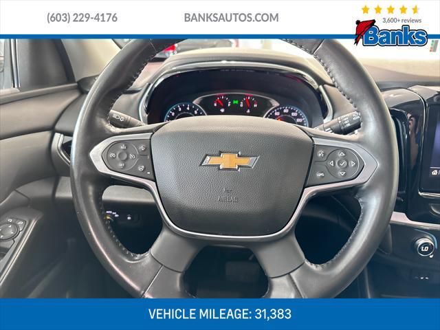 used 2021 Chevrolet Traverse car, priced at $23,987