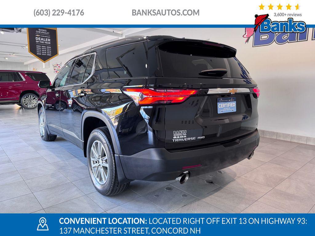 used 2023 Chevrolet Traverse car, priced at $29,487