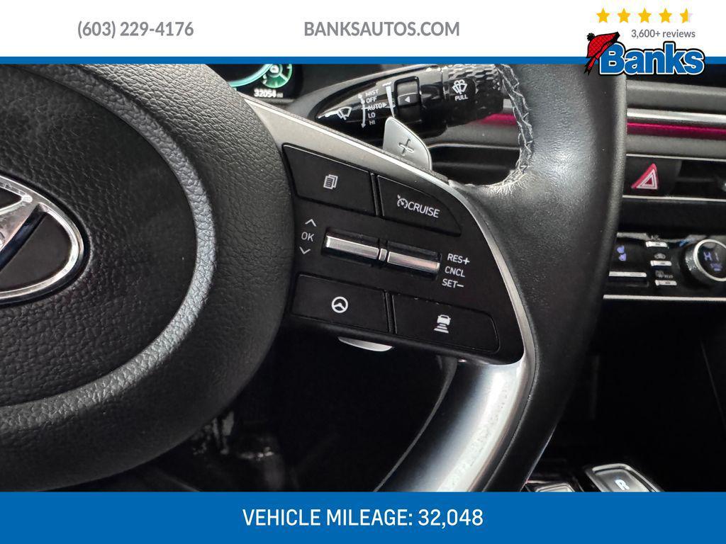 used 2023 Hyundai Sonata Hybrid car, priced at $22,987