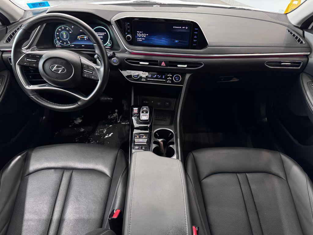 used 2023 Hyundai Sonata Hybrid car, priced at $22,987