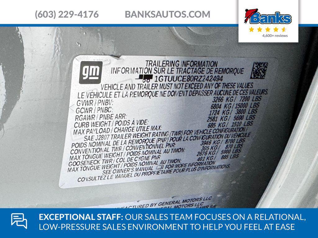 used 2024 GMC Sierra 1500 car, priced at $51,987