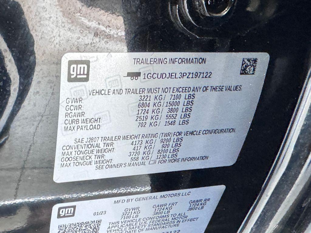 used 2023 Chevrolet Silverado 1500 car, priced at $49,987