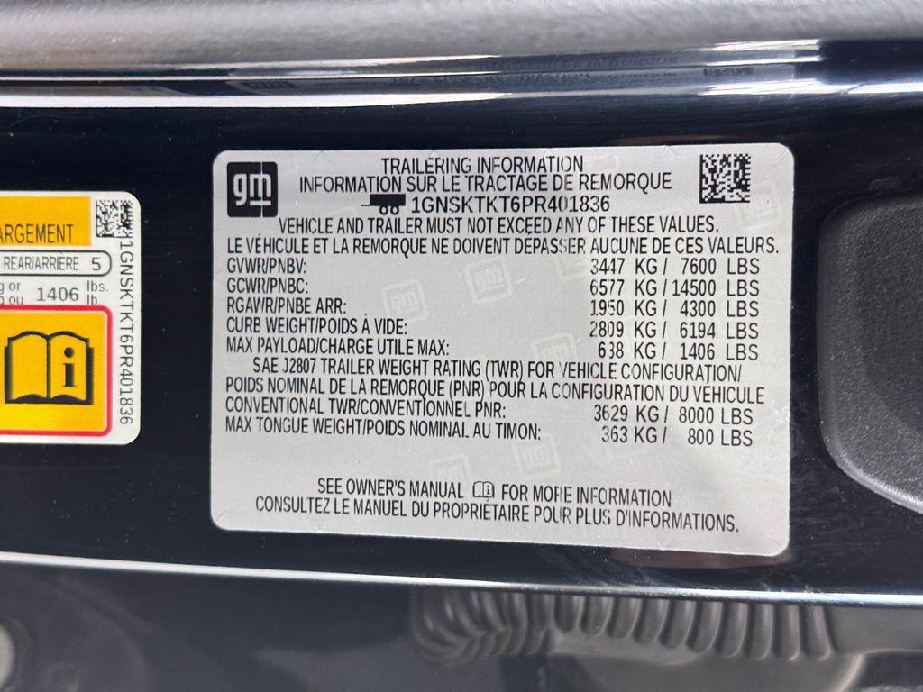 used 2023 Chevrolet Tahoe car, priced at $66,487