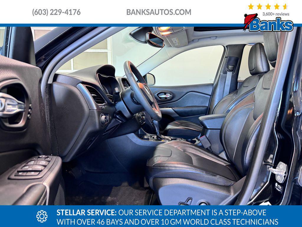 used 2022 Jeep Cherokee car, priced at $25,987