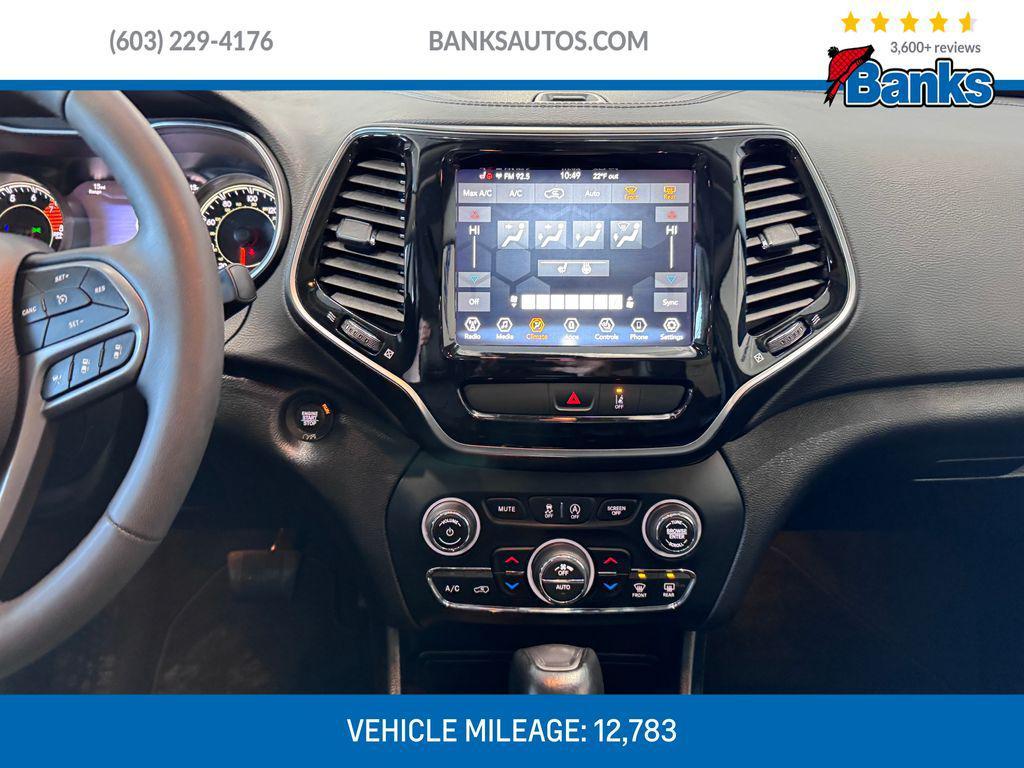 used 2022 Jeep Cherokee car, priced at $25,987