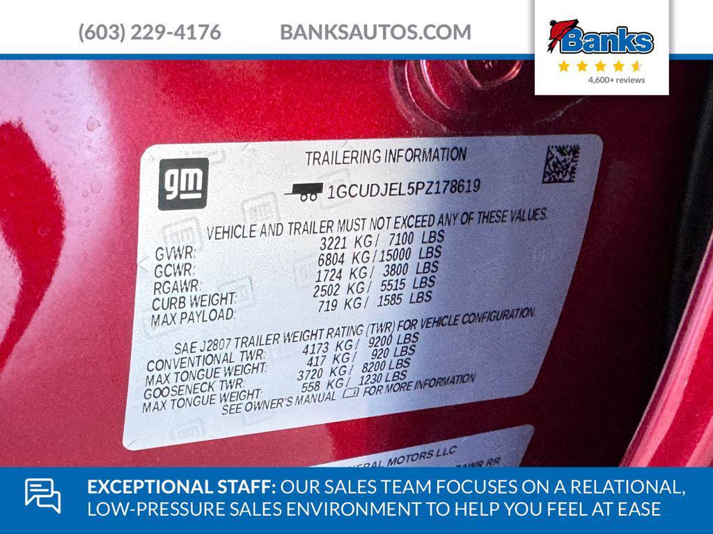 used 2023 Chevrolet Silverado 1500 car, priced at $51,183
