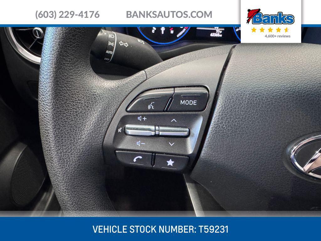 used 2023 Hyundai Kona car, priced at $19,487