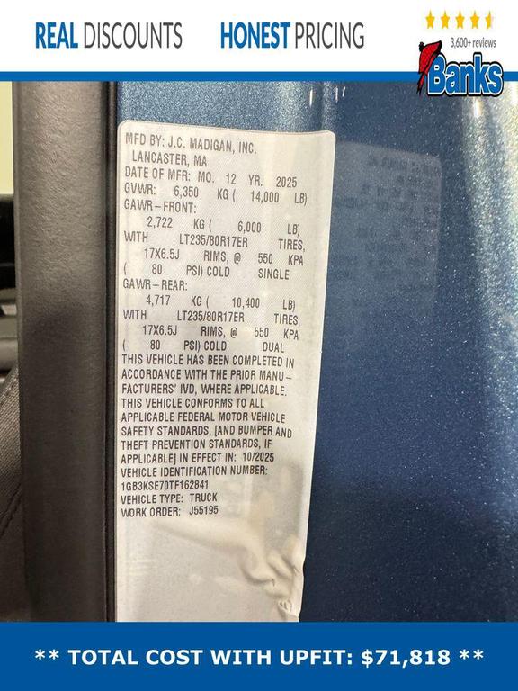 new 2026 Chevrolet Silverado 3500 car, priced at $52,318