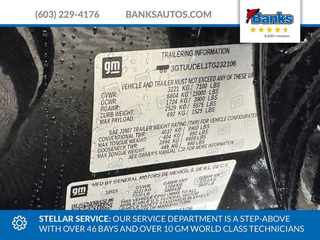 new 2026 GMC Sierra 1500 car, priced at $66,442