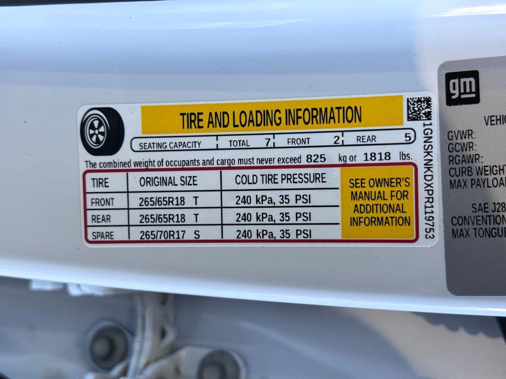 used 2023 Chevrolet Tahoe car, priced at $51,987