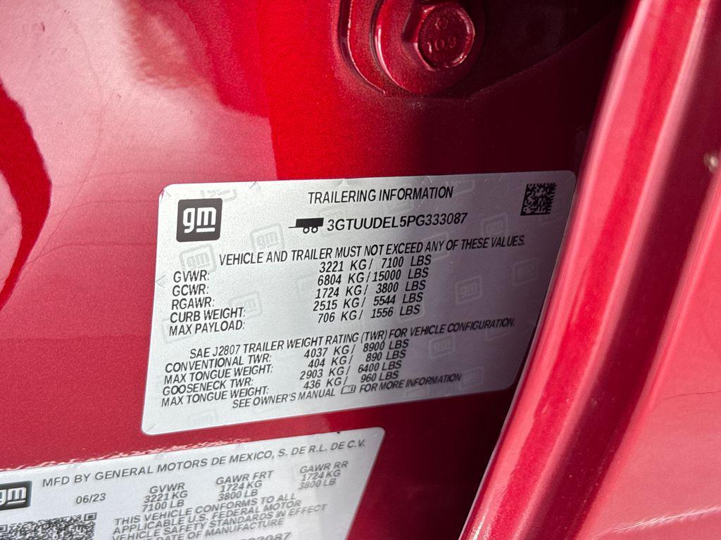 used 2023 GMC Sierra 1500 car, priced at $47,987