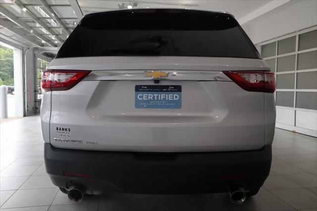 used 2020 Chevrolet Traverse car, priced at $19,987
