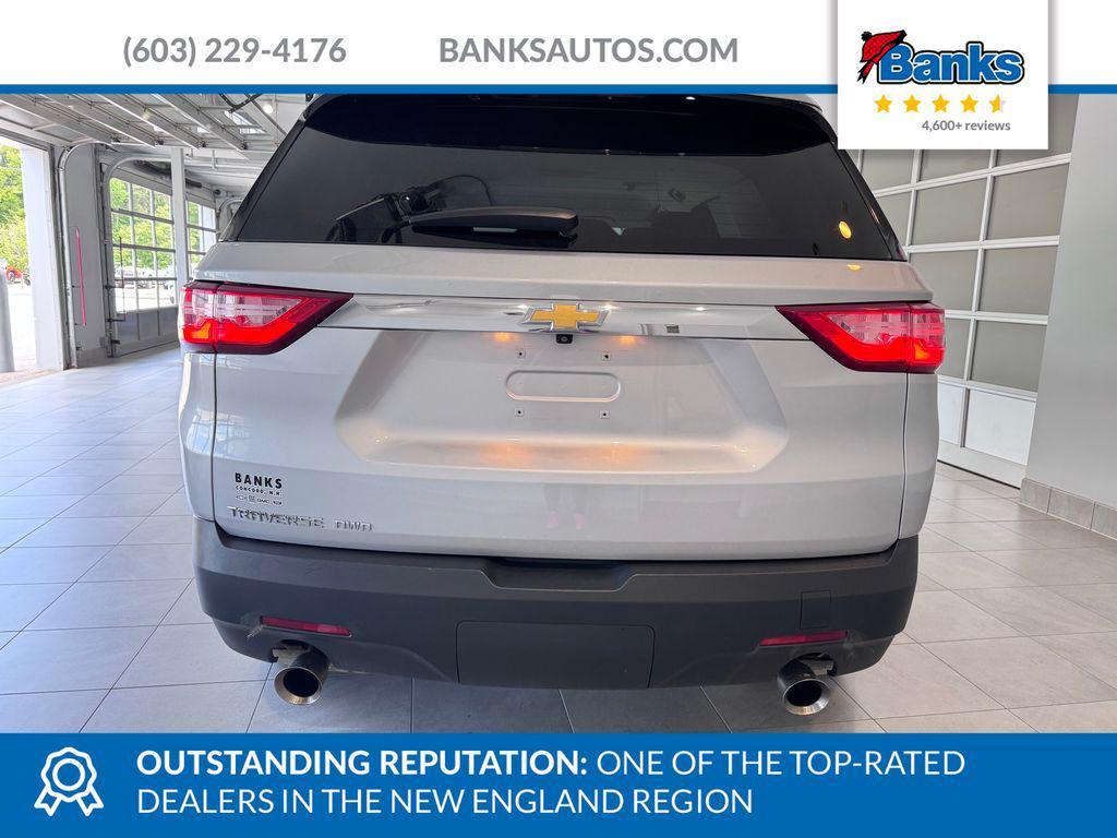 used 2020 Chevrolet Traverse car, priced at $18,683